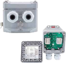 With lightning arrestors